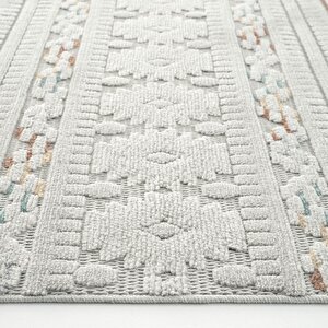 Cool Halı Harmony 1551 Multi Gri Yumuşak Dokulu Çocuk Odası Halısı Modern Dokuma Makine Halısı