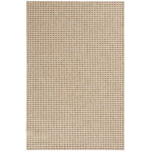 Milano 667 Kahve Hasır Doku Halı Kilim Salon Koridor Kesme Yolluk Dokuma Makine Halı 160x230 cm