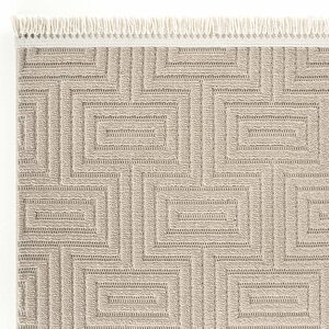 Harmony 1550 Vizon Yumuşak Dokulu Çocuk Odası Halısı Modern Salon Dokuma Makine Halısı 80x150 cm
