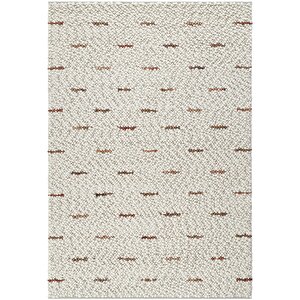 Elegance 06 Krem Yün Halı Salon Halısı Koridor Halı Yolluk El Dokuma Halı Örgü El Halısı 200x300 cm