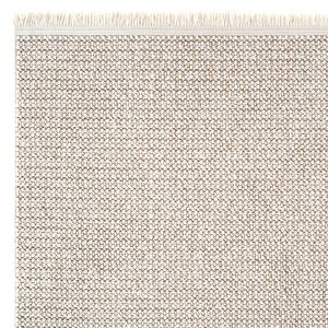 Mikasa Mks Plain Bej Yumuşak Dokulu Halı Kilim Salon Koridor Kesme Dokuma Makine Halısı 80x500 cm