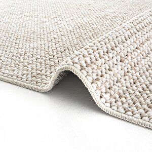 Cool Halı Mikasa Mks Plain Bej Yumuşak Dokulu Halı Kilim Salon Koridor Kesme Dokuma Makine Halısı