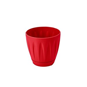 So-p002 Papatya Saksı Takım 1,5 Litre No 2 Kırmızı