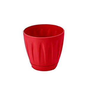 So-p004 Papatya Saksı Takım 6 Litre No 4 Kırmızı