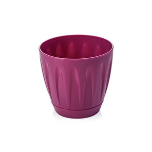 So-p004 Papatya Saksı Takım 6 Litre No 4 Vişne