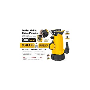 Sgs 5371 Temiz-kirli Su Dalgıç Pompa 900 Watt