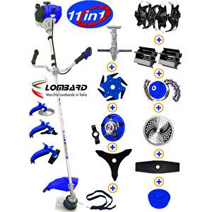 İtalia Lytm-11 İn 1 Full Set Hediyeli + Yan Tipi Benzinli Tırpan + Toprak Eşeleme Aparatı + Akrobat Çapa Aparatı
