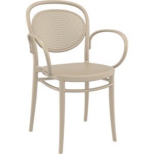 Marcel Xl Sandalye Kum Gri