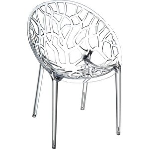 Şeffaf Crystal Koltuk Sandalye