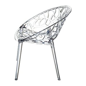 Şeffaf Crystal Koltuk Sandalye