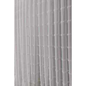 İskandinav Keten Tül Perde Sık Pile 270x250 cm