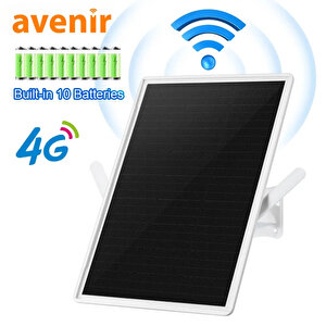 Av-4g-rtr Solar Panelli Sim Kartlı 4g 25000mah Kablosuz Router Modem