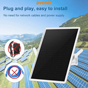 Av-4g-rtr Solar Panelli Sim Kartlı 4g 25000mah Kablosuz Router Modem