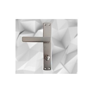 Lusso Inox Aynalı Kapı Kolu Wc Kapı Kolu