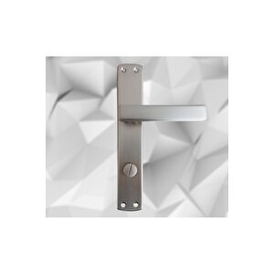 Lusso Inox Aynalı Kapı Kolu Wc Kapı Kolu