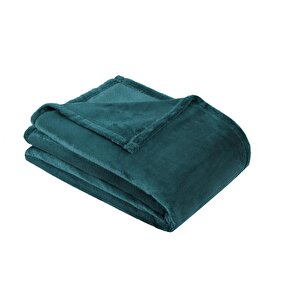 Wellsoft Çift Kişilik Battaniye 200x220 Petrol