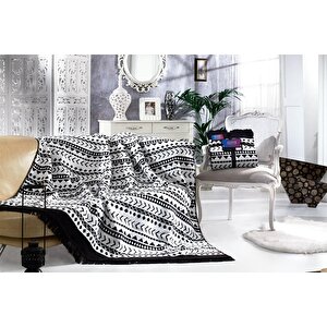 Silver Collection Çift Kişilik Pamuklu Battaniye 180x220 Erica