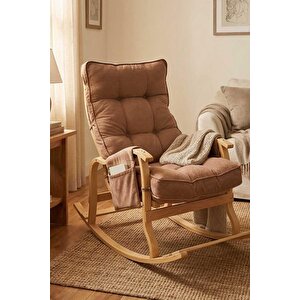 Santorini Kapitoneli Tv Koltuğu Baba Koltuğu Sallanan Sandalye Emzirme Koltuğu Dinlenme Koltuğu Kahve