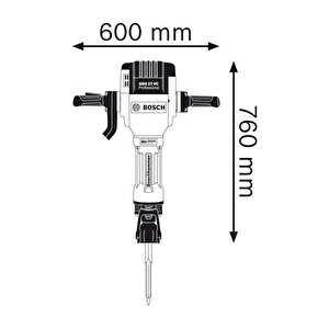Bosch Gsh 27 Vc Profesyonel Kırıcı 1900 Watt