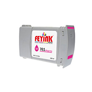 ® Hp 761-765 Magenta (m) Feyink Muadil Kartuş 400ml Designjet 7100/t7200
