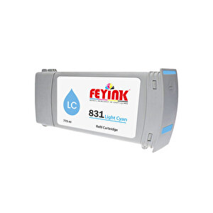 ® Hp Latex 831c Light Cyan (lc) Orijinal Mürekkep Dolumlu Feyink Kartuş 775ml  315/330/335/360/365
