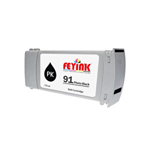 ® Hp 91 Photo Black (pk) Feyink Muadil Kartuş 775ml Designjet Z6100