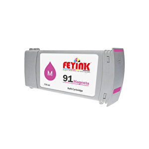 ® Hp 91 Magenta (m) Feyink Muadil Kartuş 775ml Designjet Z6100