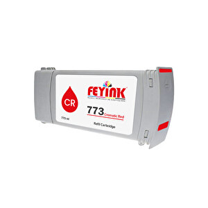 ® Hp 773 Cromatic Red (cr) Feyink Muadil Kartuş 775ml  Designjet Z6800