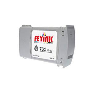 ® Hp 761-765 Gray (g) Feyink Muadil Kartuş 400ml Designjet T7100/t7200