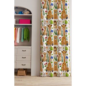 Ays Home Sevimli Çocuk Odası Fon Perde
