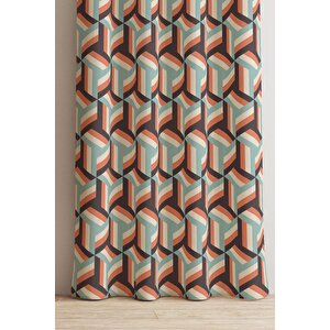 Ays Home Vintage Desen Fon Perde