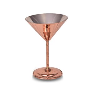 Cobper Premium Collection Bakır Big Martini Kadehi 250ml