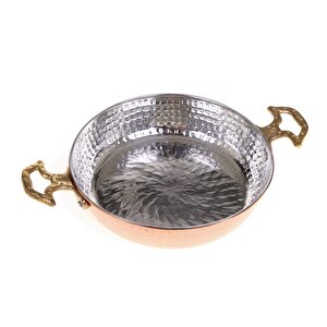 Cobper Premium Collection Dily Kalın Bakır Sahan 22cm