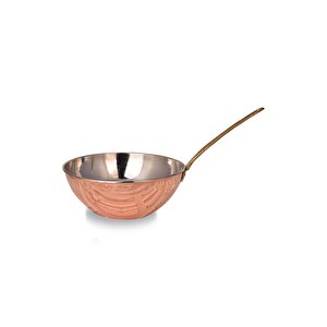 Cobper Premium Collection Bakır Wok Tava 25cm İnce