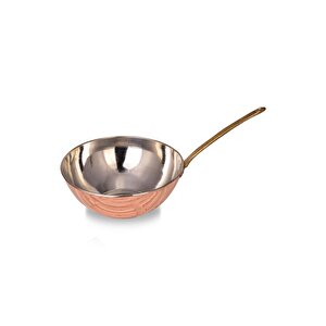 Cobper Premium Collection Bakır Wok Tava 25cm İnce