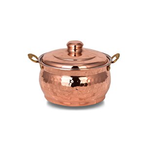 Cobper Premium Collection Bakır Mini Güveç 3'lü Tencere Seti