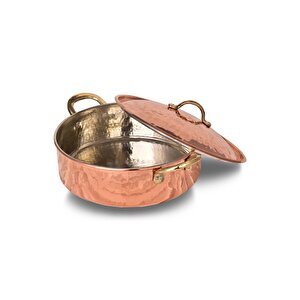 Cobper Premium Collection Boro Bakır Karnıyarık Tencere 21cm