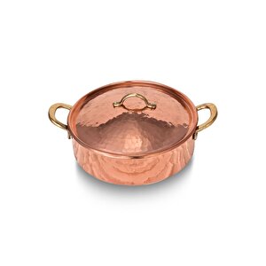 Cobper Premium Collection Boro Bakır Karnıyarık Tencere 21cm