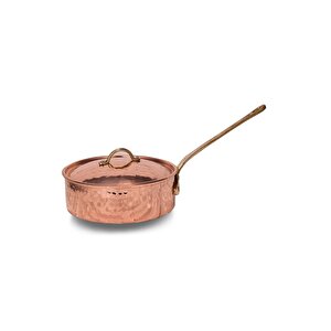 Cobper Premium Collection Bakır Karnıyarık Tencere Tek Kulp 26cm