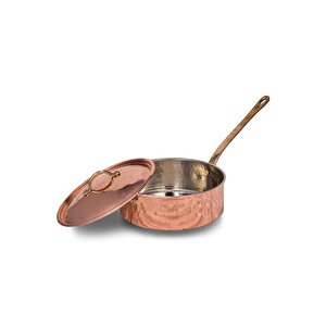 Cobper Premium Collection Bakır Karnıyarık Tencere Tek Kulp 26cm