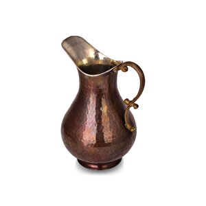 Cobper Premium Collection Maraş El Dövmesi Bakır Sürahi 2000ml Oksit