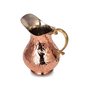 Cobper Premium Collection Roma El İşlemeli Bakır Sürahi