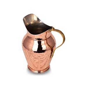 Cobper Premium Collection Hane Bakır Büyük Sürahi El Dövmesi