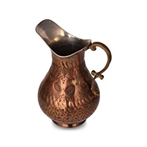 Cobper Premium Collection Roma El İşlemeli Bakır Sürahi 2000ml Oksit
