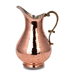 Cobper Premium Collection Roma El Dövmesi Bakır Sürahi 2000ml
