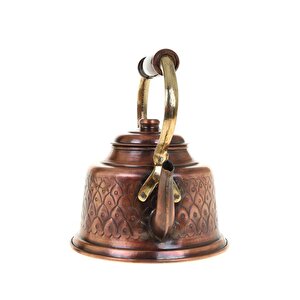 Cobper Premium Collection Roma Bakır Demlik El İşlemeli Oksit