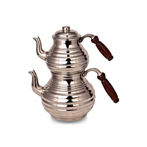 Cobper Premium Collection Bery Kalın Bakır Çaydanlık Orta Boy