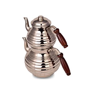 Cobper Premium Collection Bery Kalın Bakır Çaydanlık Orta Boy