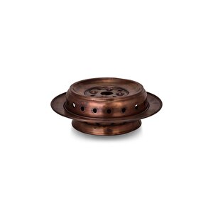 Cobper Premium Collection Teatime Isıtıcılı Kalın Bakır Çaydanlık Orta Boy