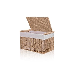 Cesta Hasır Organizer Sepet Naturel 52x30x32 Cm